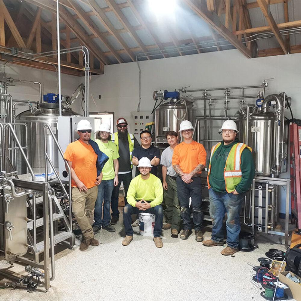 1000L&200L Brewery System by Tiantai Brewtech